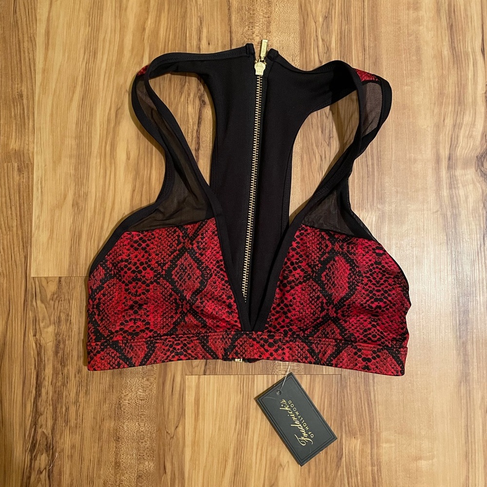 NWT Red Bikini Top